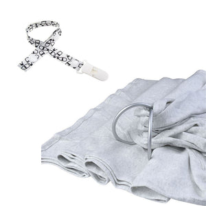 The Perfect Baby Ring Sling, Bundled with a Pacifier Clip!