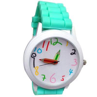 Luxury Brand & Colorful Kids Sport Wristwatch! "Teal"